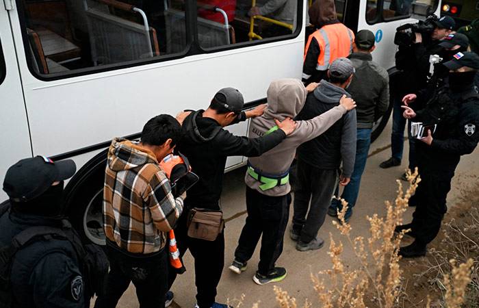 Moskva politsiyasi 1,5 ming migrantni Rossiyadan chiqarib yubordi