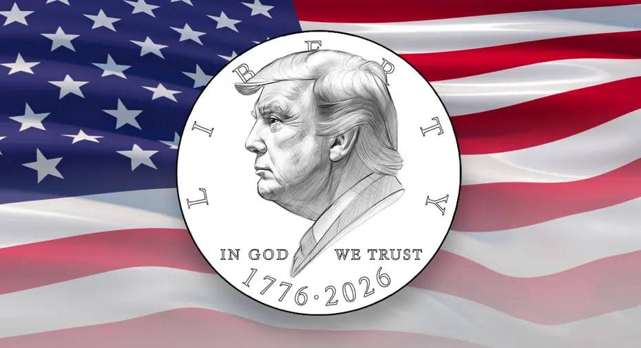 АҚШ Дональд Трамп тасвири туширилган 1 долларлик танга чиқаришни режалаштирмоқда