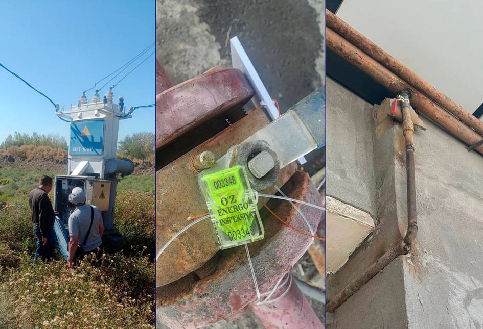 Oʻzbekistonda bir oyda 80,5 mlrd soʻmlik gaz va elektr toki talon-toroj qilindi