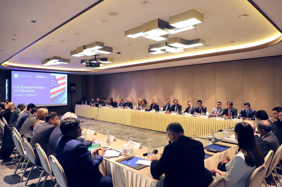 Uzbekistan, U.S. businesses discuss new investment and innovation opportunities in Tashkent