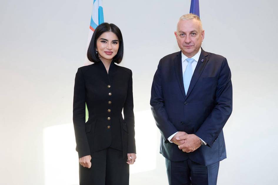 Saida Mirziyoyeva Xalqaro hamkorlik bo‘yicha Yevropa komissari bilan uchrashdi