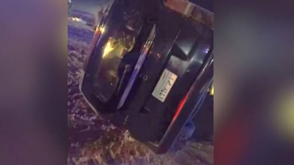 Дипломаты из Катара, ехавшие на переговоры по Газе, попали в аварию (видео)