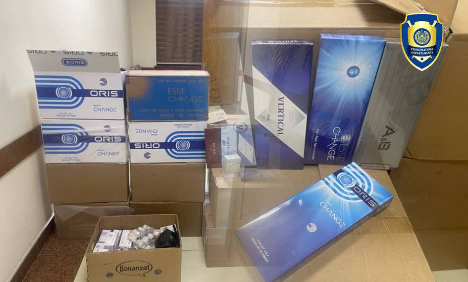 Nurafshonda 170 mln so‘mlik noqonuniy tamaki va dori vositalari savdosi to‘xtatildi