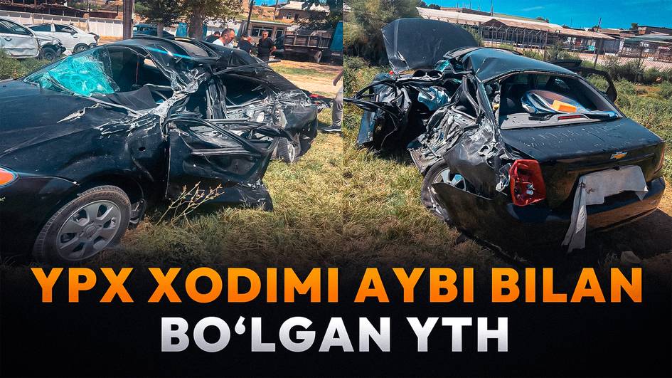 Chinozdagi YTH formali xodim tomonidan raqamsiz avtomobilda sodir etilgan deyilmoqda. Vazirlik inspektorni sobiq xodimga chiqardi