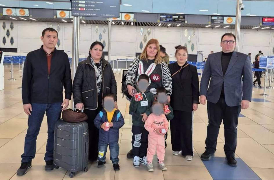 В Узбекистан возвращены пятеро детей, оставшиеся без присмотра в Казахстане