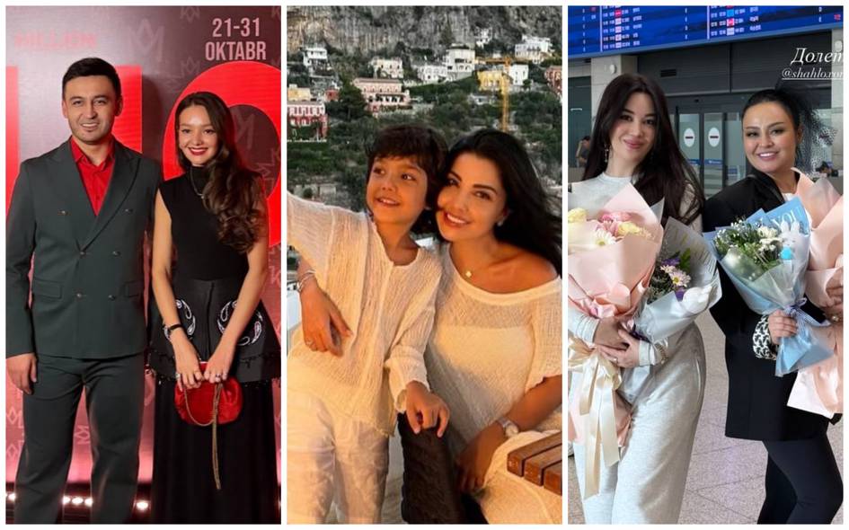 Instagram: Tug‘ilgan kunini Dubayda nishonlagan Munisa Rizayeva, o‘g‘lini uylantirayotgan Yahyobek Mo‘minov, Nilufar Usmonovadan shotlandcha raqs