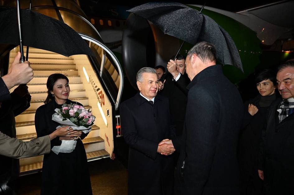 Ўзбекистон президенти расмий ташриф билан Бельгияга борди