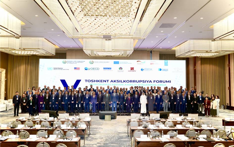 Uzbekistan hosts 5th Tashkent anti-corruption forum to advance integrity and real reform