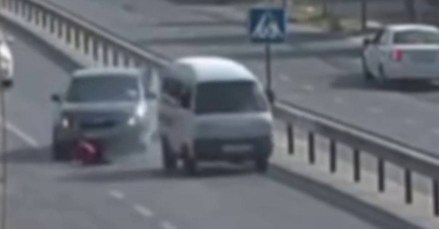 В Паркенте Cobalt сбил 9-летнего ребенка, выбежавшего на дорогу (видео)