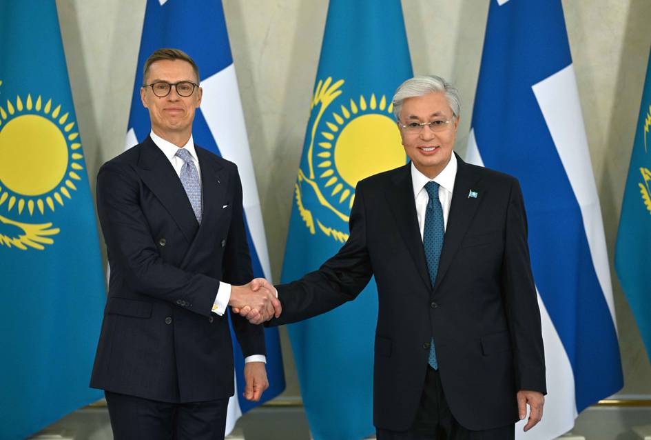Kazakhstan, Finland strengthen ties as Presidents Tokayev and Stubb hold talks in Astana