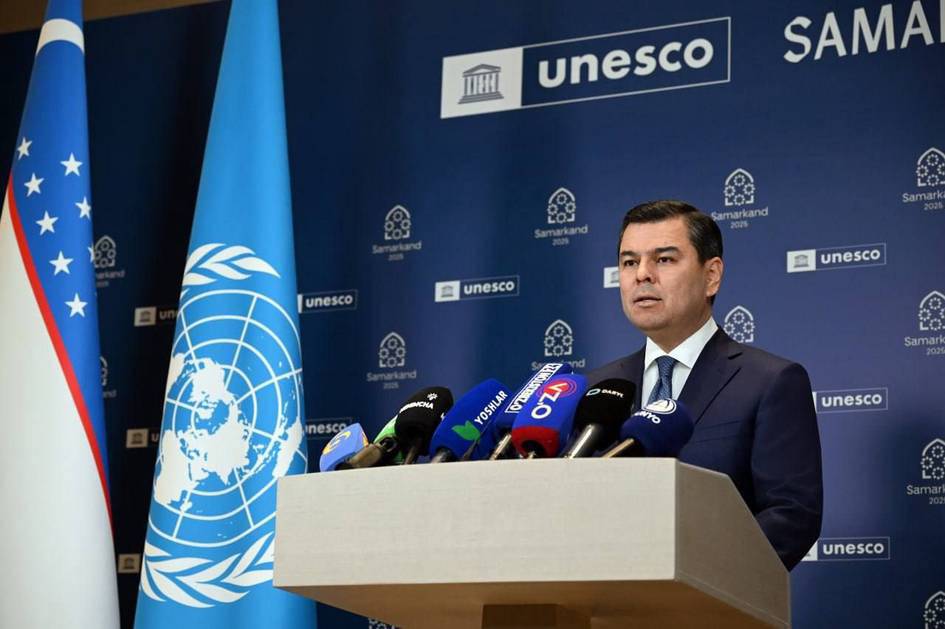 YUNESKO bosh konferensiyasi 40 yil ichida ilk bor Parijdan tashqarida — Samarqandda oʻtkazilmoqda (foto)