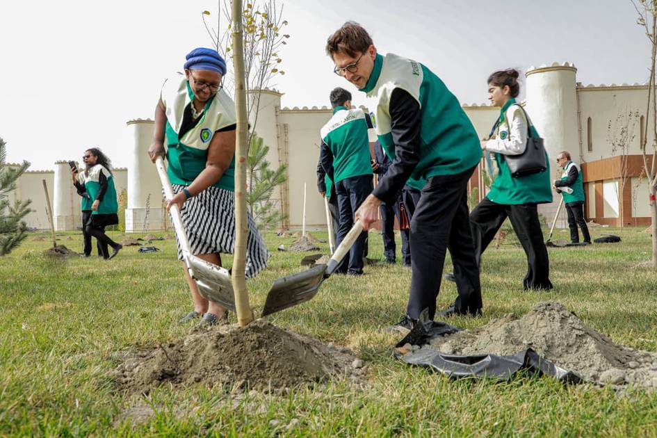 В Самарканде в честь 80-летия ЮНЕСКО будет высажено 80 тысяч деревьев и кустарников