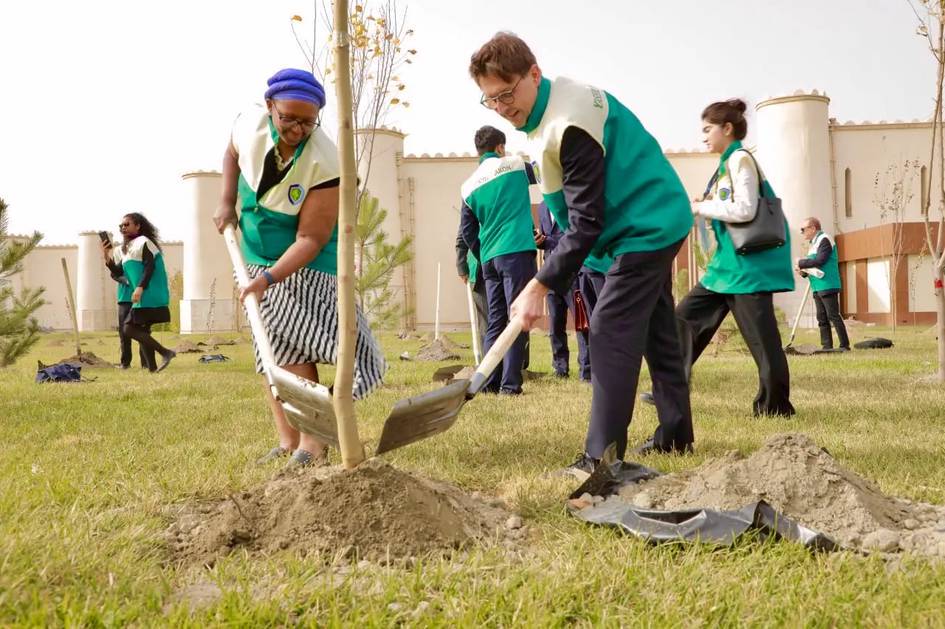 Uzbekistan plants 80,000 trees in Green Garden project celebrating UNESCO’s 80th anniversary