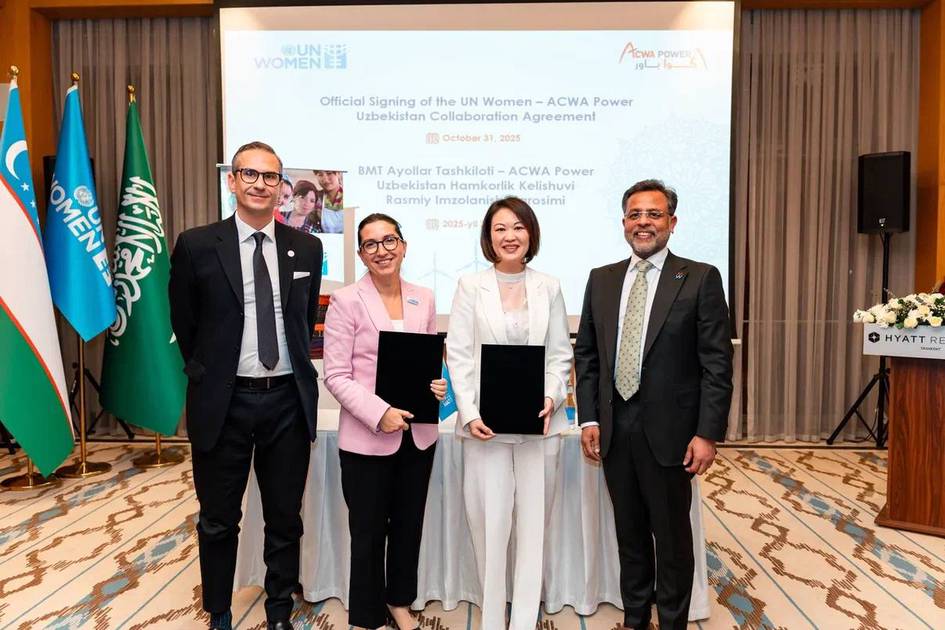 ACWA Power and UN Women launch Uzbekistan’s first private sector partnership for women’s empowerment