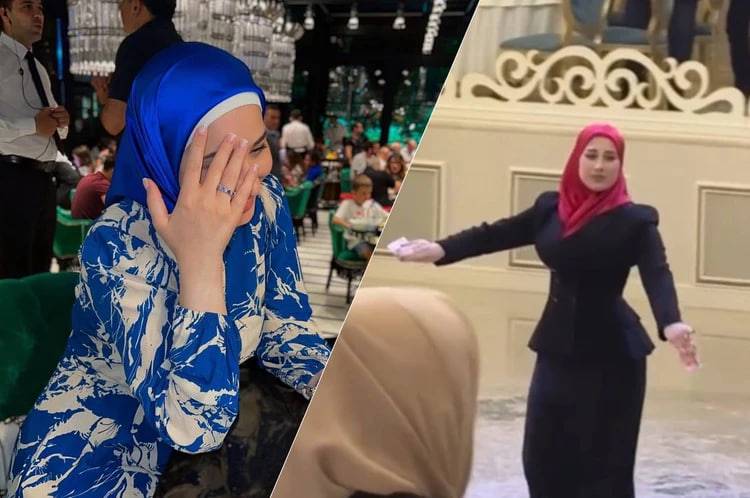 Turmush o‘rtog‘ining to‘yida raqsga tushgan chechenistonlik ayol ijtimoiy tarmoqlarda mashhur bo‘lib ketdi (video)