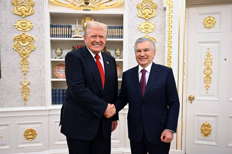 Shavkat Mirziyoyev va Donald Tramp Oq uyda muzokara o‘tkazdi