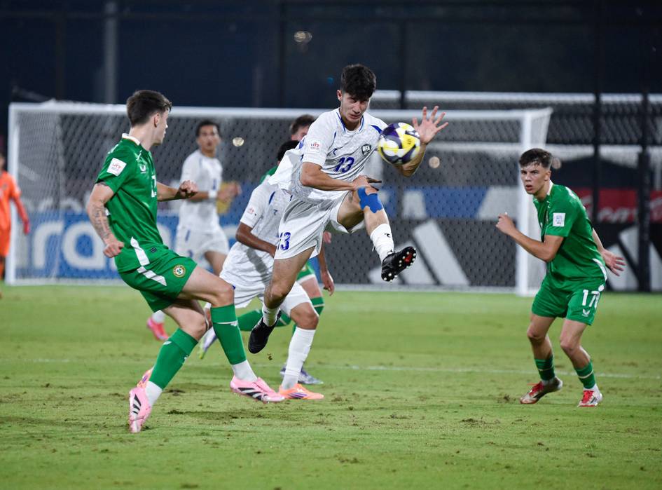 U-17 Jahon chempionati. Irlandiya kambek evaziga O‘zbekistonni mag‘lub etdi