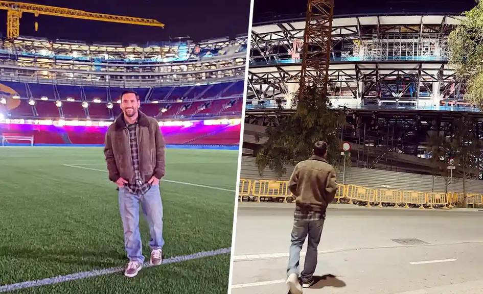 “Men bir kuni bu yerga qaytaman” — Messi yashirincha “Barselona” stadioniga tashrif buyurdi
