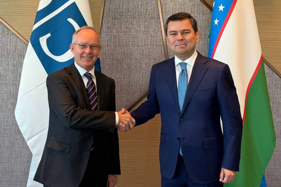 Шерзод Асадов Европада хавфсизлик ва ҳамкорлик ташкилотининг ОАВ эркинлиги бўйича вакили билан учрашди