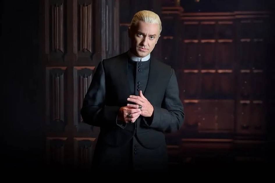 Aktyor Tom Felton Brodveyda Drako Malfoy roliga qaytdi (video)