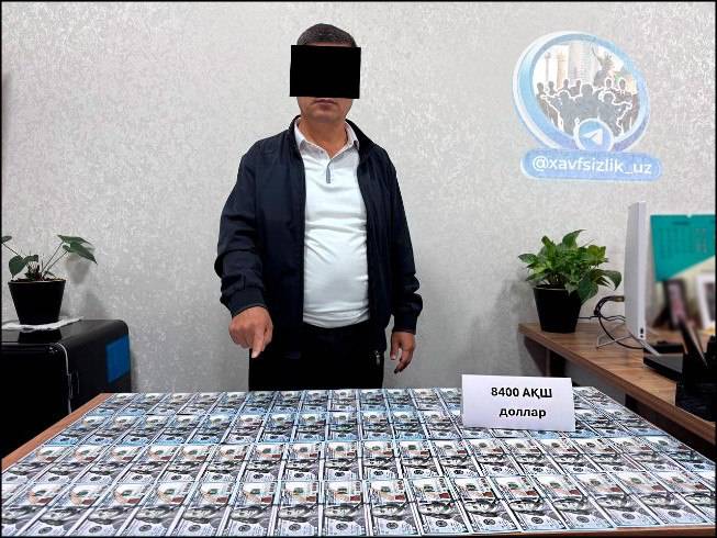 В Ташкентской области главный юрисконсульт «Службы единого заказчика» задержан за взятку в 8400 долларов
