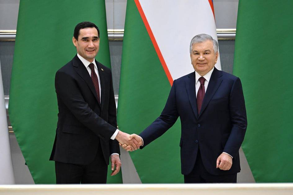 Uzbekistan and Turkmenistan launch of Shavat-Dashoguz cross-border trade zone
