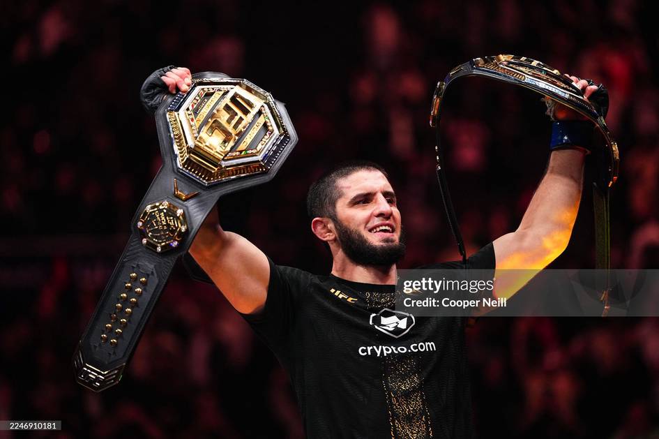 Islom Maxachev UFC 322 turnirida qancha pul ishlab topgani ma’lum bo‘ldi