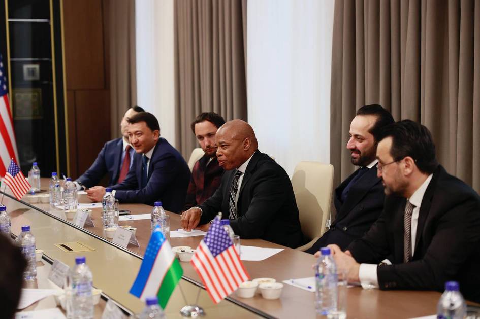 Нью Йорк мэри Ўзбекистонга келди