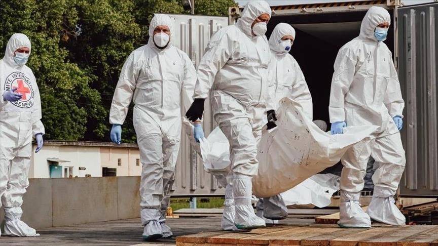 Ukraina va Rossiya o‘rtasida halok bo‘lgan askarlar jasadi almashildi (video)