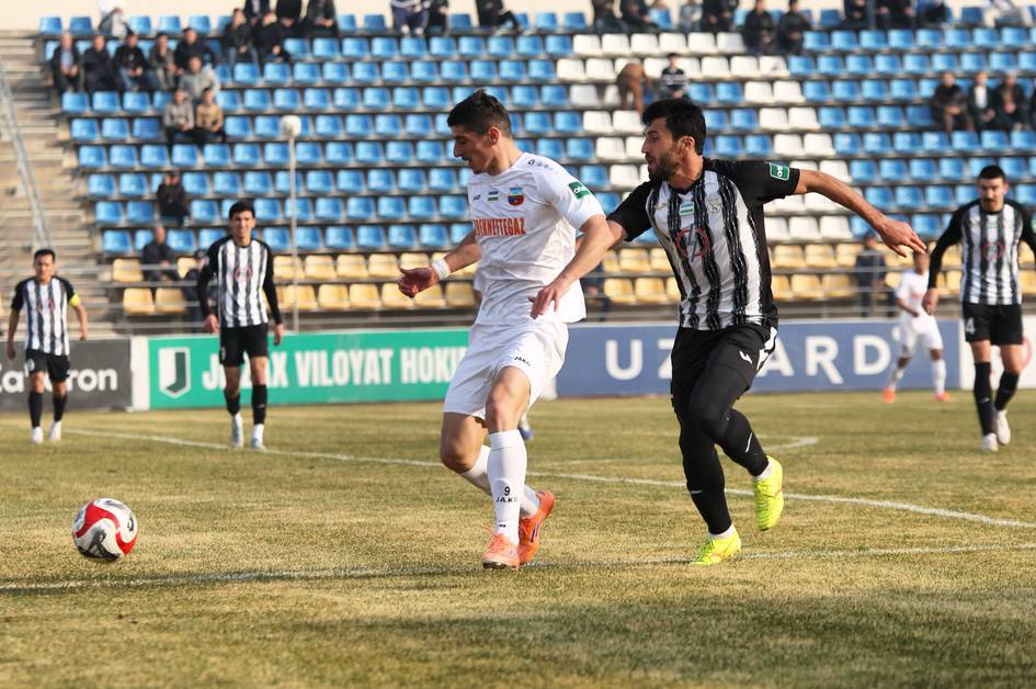 Суперлига. “Сўғдиёна” Жиззахда “Бунёдкор”га имкониятни бой берди