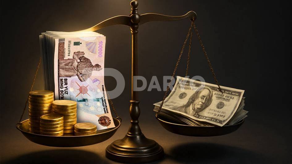 Soʻm almashuv kursi 10 oyda 7 foizga mustahkamlandi