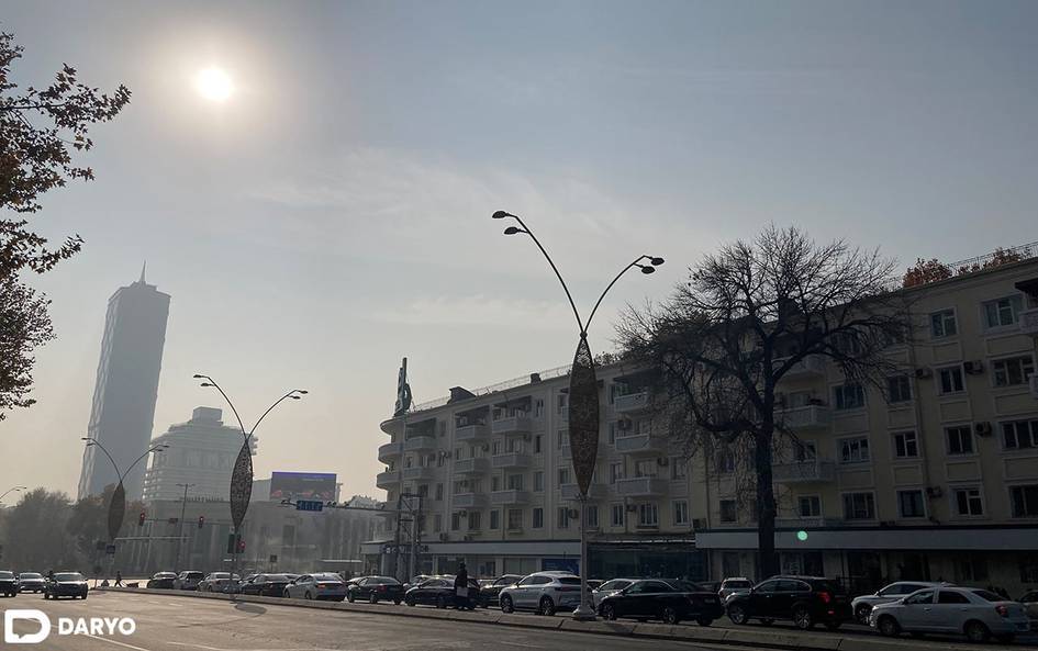 Температурная инверсия, усиливающая загрязнение воздуха в Узбекистане, продлится дольше