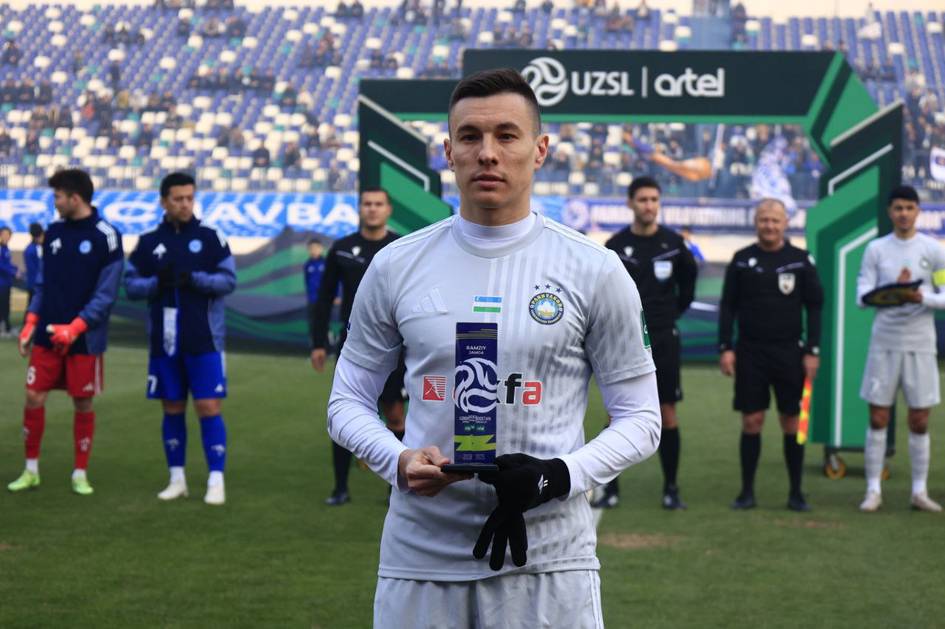 Игор Сергеев Ўзбекистон Суперлигаси 2025-йилги мавсуми тўпурар бўлди