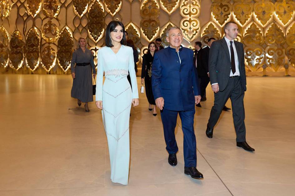 Saida Mirziyoyeva Tatar davlat akademik teatrida konsert tomosha qildi