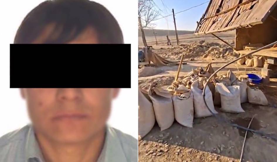 Жиззахда чорва оғилхонасида қум зарраларидан олтин ажратиш билан шуғулланаётган тадбиркор фош бўлди