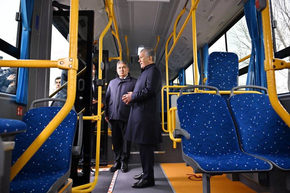 Uzbekistan expands public transport in Gulistan with 52 new modern buses