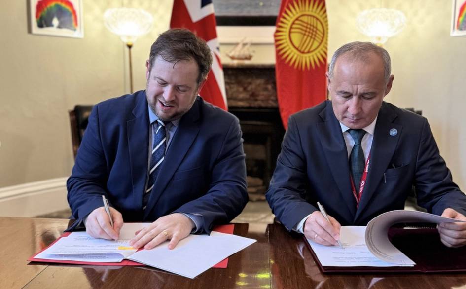 Kyrgyzstan, UK sign MoU on critical minerals to expand economic partnership