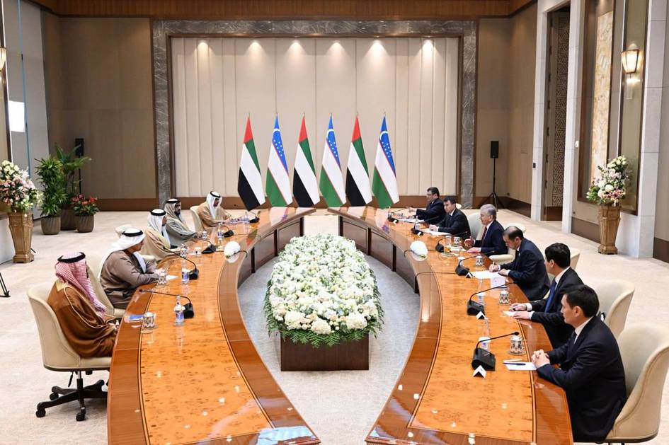 O‘zbekistonda BAA bilan yirik investitsiya loyihalari amalga oshirilishi muhokama qilindi