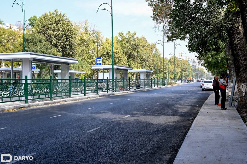 Toshkentda maxsus avtobus yo‘laklarini qurish 2026-yilda ham davom ettiriladi