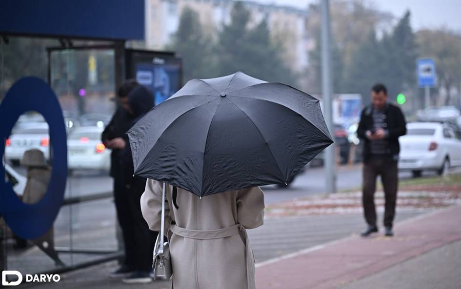 O‘zbekistonda 9-dekabrda ham yomg‘ir yog‘adi