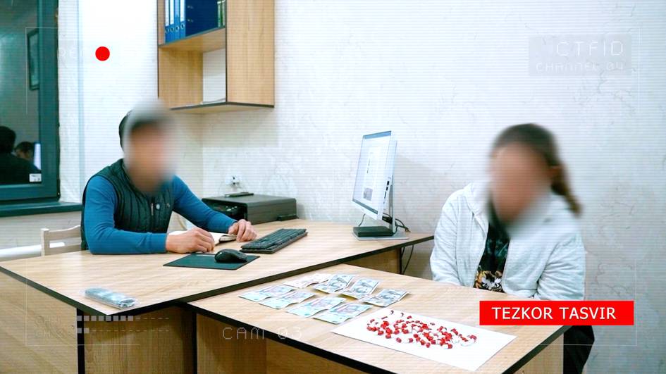В Ташкентской области задержали женщину, доставлявшую наркотики через 13-летнюю племянницу