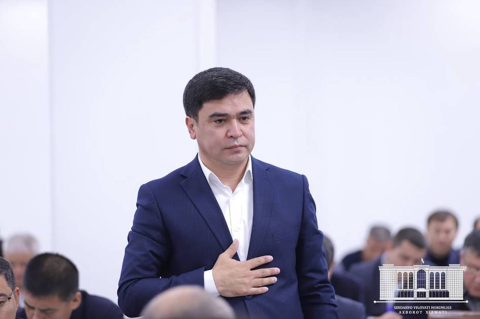 Сирдарё вилояти ҳокимига янги ўринбосар тайинланди