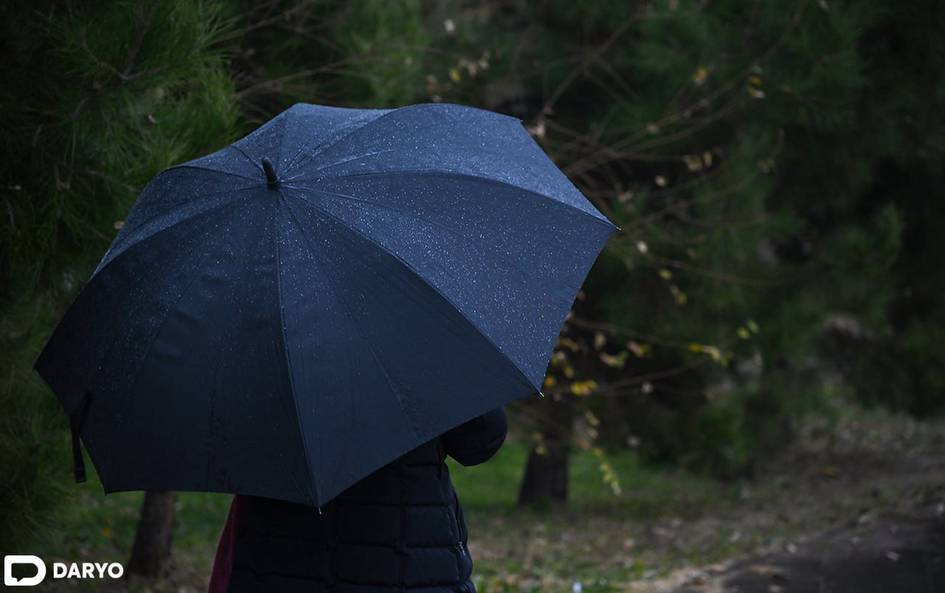 O‘zbekistonda hafta davomida yana yomg‘irli kunlar bo‘ladi