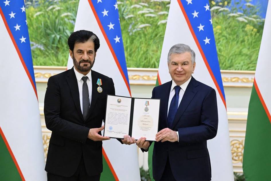 Uzbekistan honors FIA president with "Dustlik" Order, strengthens motorsport collaboration