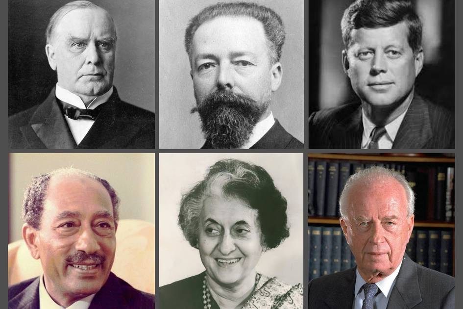 Жон Кеннеди, Индира Ганди, Исҳоқ Рабин — ХХ асрда суиқасд қурбони бўлган давлат раҳбарлари