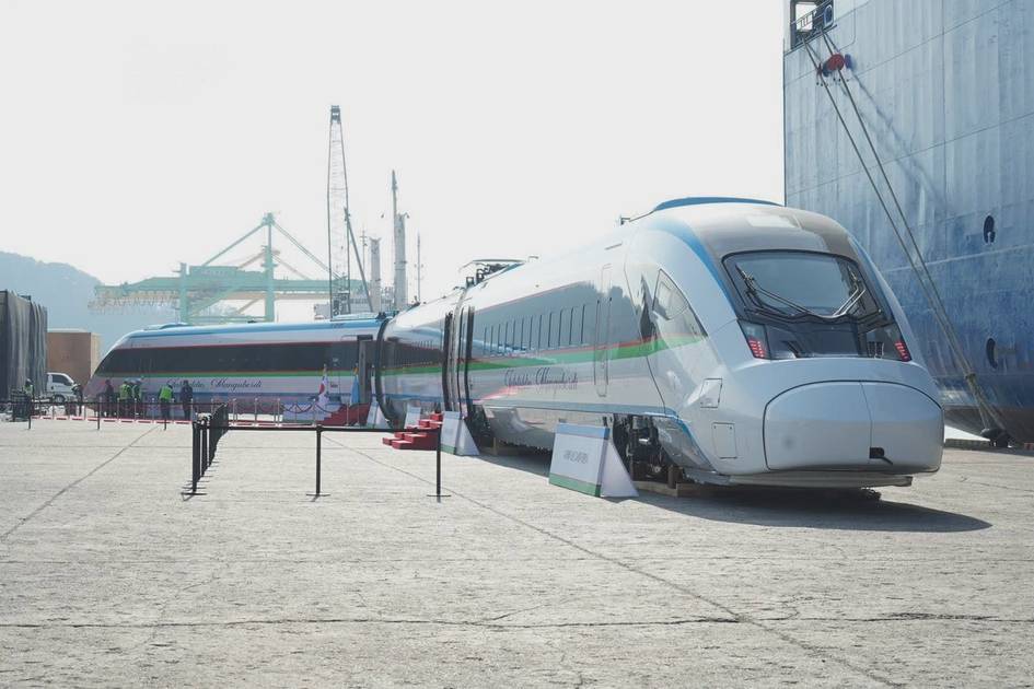 South Korea’s Hyundai Rotem dispatches first high-speed trains to Uzbekistan