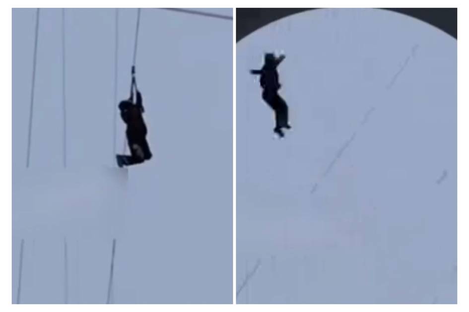 На перевале Камчик 16-летняя девушка сорвалась с зиплайна (видео)