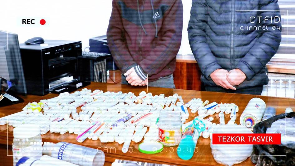 Toshkent viloyatida 15 yoshli oʻsmirning yashash xonadonidan qoʻlbola pirotexnika vositalari topildi