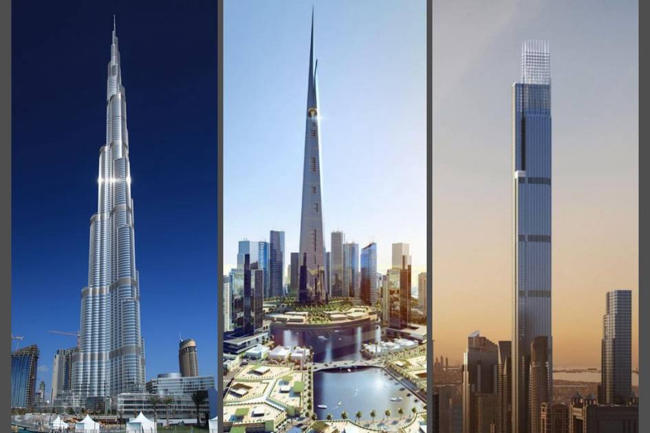 Burj Xalifaning rekordi yangilanadi — yaqin kelajakda qurib bitkaziladigan osmono‘par binolar