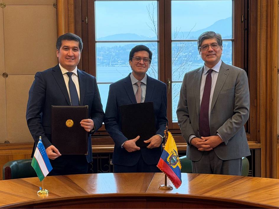 O‘zbekiston JSTga a’zolik bo‘yicha YI va Ekvador bilan baynnomalar imzoladi